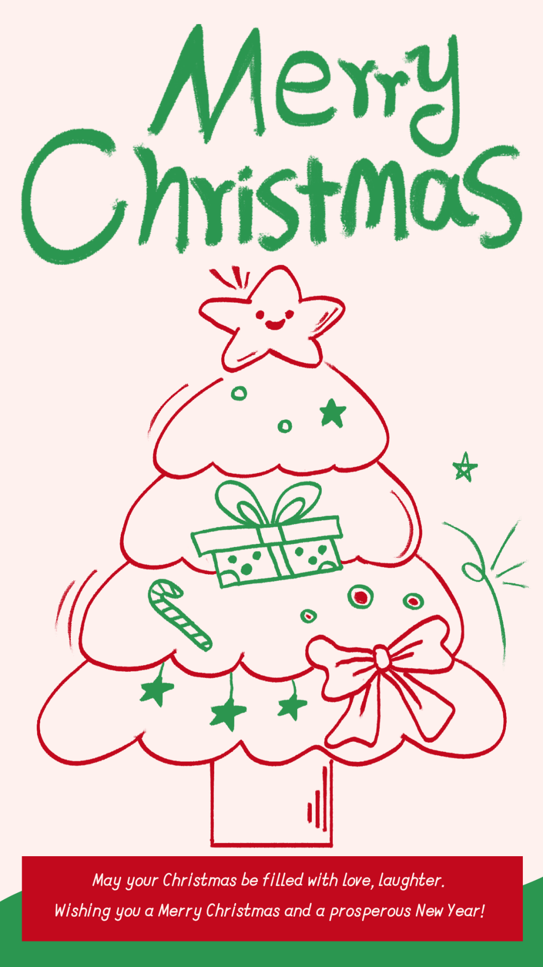 Je vous souhaite un joyeux Noël et de joyeuses fêtes