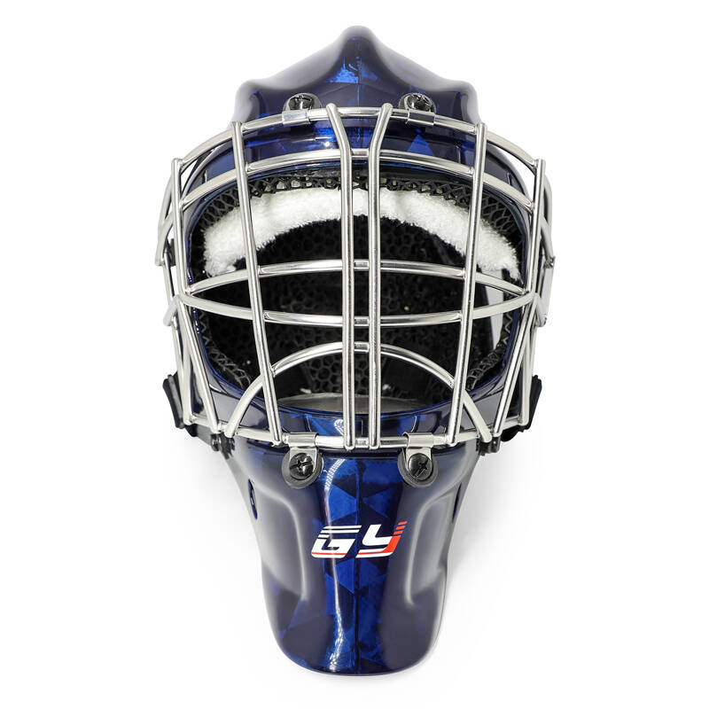 Casque de gardien de but de hockey sur glace adulte XL avec doublure imprimée en 3D sur mesure pour une protection ultime