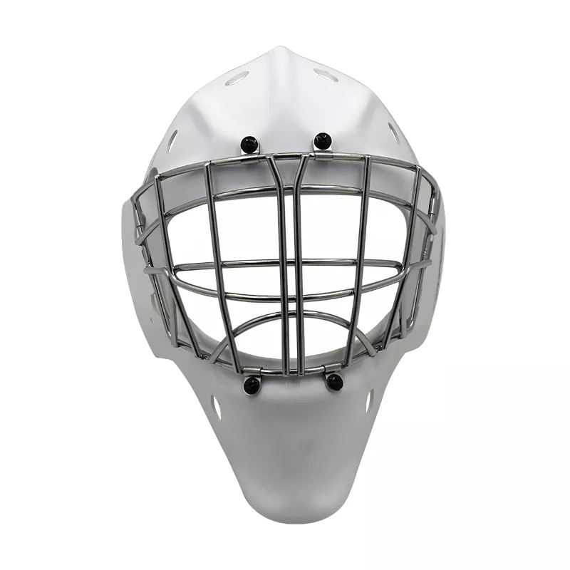 Casque de floorball avec grille