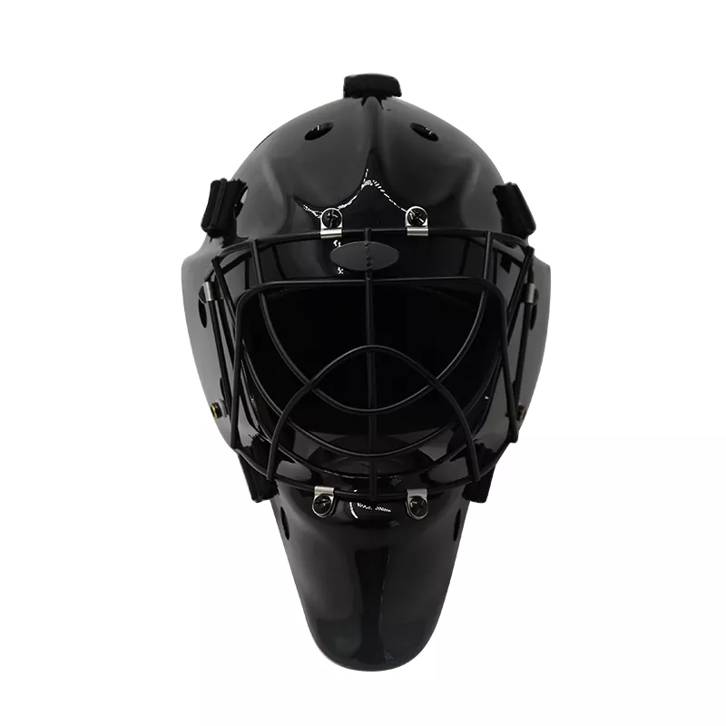 Casque de floorball avec cage verticale