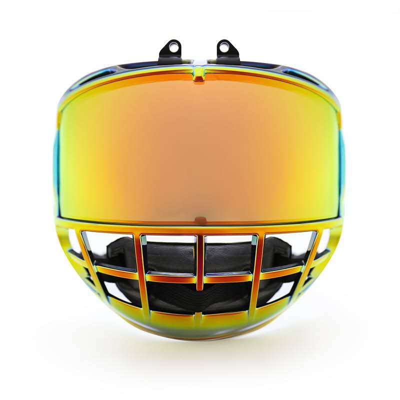 Cage de hockey sur glace junior chromée de haute qualité et durable pour enfants en Chine avec remplacement XS