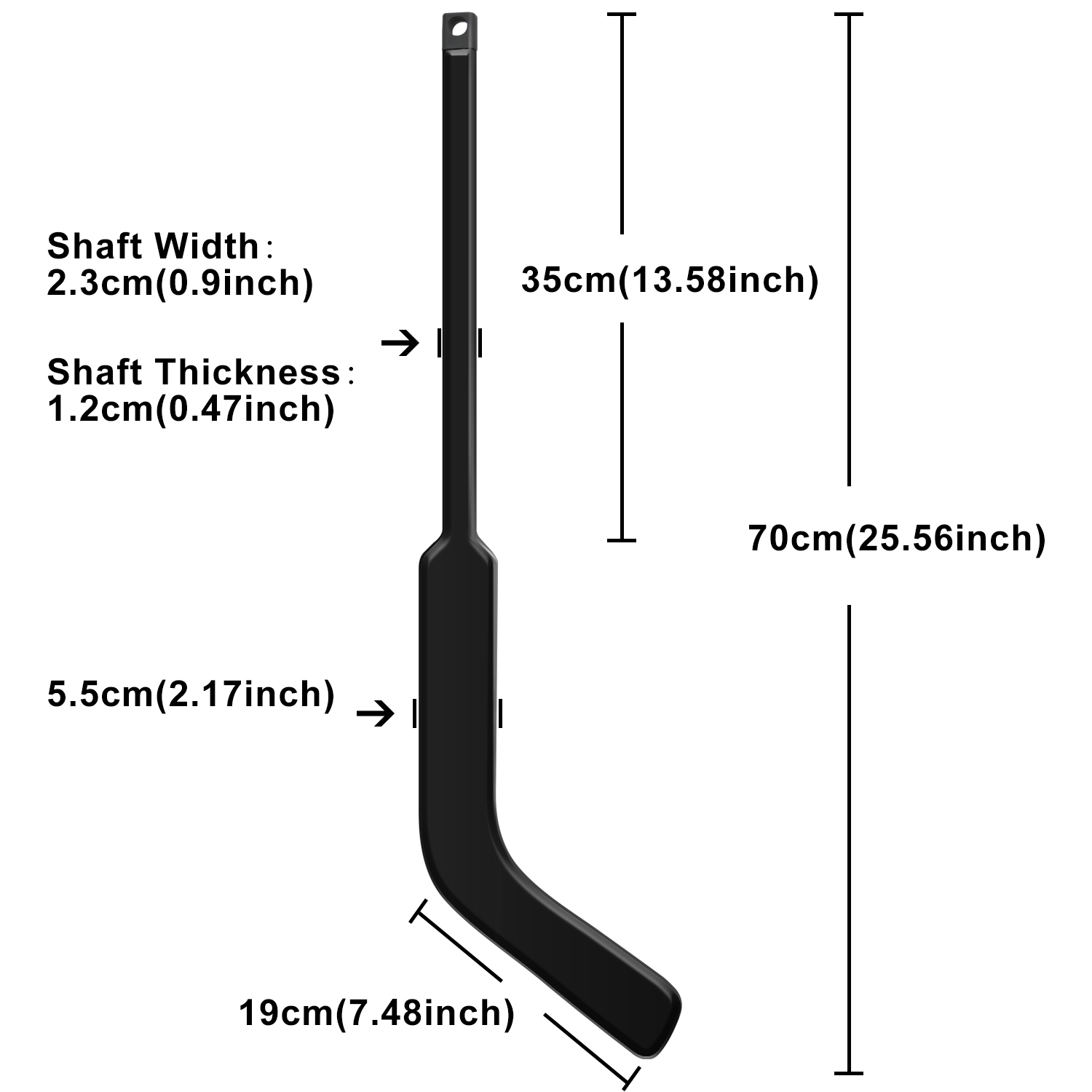 Mini bâton de gardien de but de hockey sur glace en fibre de verre pour jeunes – Meilleur choix pour les jeunes gardiens de but